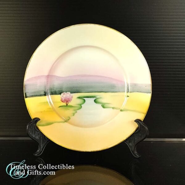 1920s Nippon Hand Painted Plate 1a 1