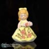 1980s Royal Coronet Little Girl Figurine Carrying a Present 1a