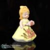 1980s Royal Coronet Little Girl Figurine Carrying a Present 5a