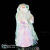 1980s Silvestri Irridescent White Father Christmas 1a