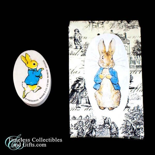 1985 Peter Rabbit Beatrix Potter Novelty Eraser 1