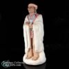 1985 Vintage Navajo Man Sculpture Hand Painted Signed by Artist Cleo Teissedre 1a