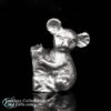 1986 Rawcliffe Miniature Pewter Koala Bear Figurine 1a