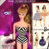 1993 35th Anniversary Barbie Doll Original 1959 Doll Package Reproduction Special Edition 1