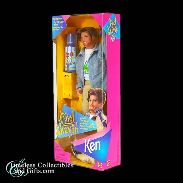 1996 Vintage Mattel Classic Cool Shavin Old Spice Ken Doll 2