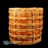 Aztec Design Multi color Bamboo Wicker Rattan Basket 1