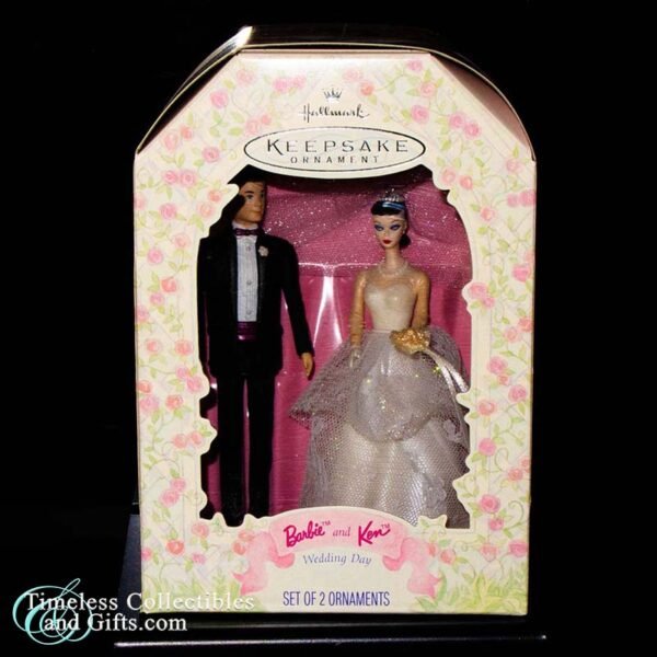 Barbie and Ken Wedding Day Hallmark Keepsake Ornament 1