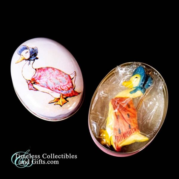 Beatrix Potter Jemima Puddle Duck Tin and Figurine 1
