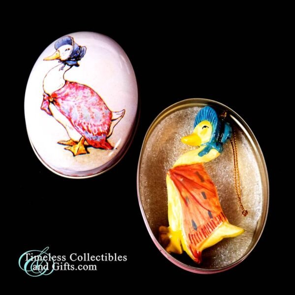 Beatrix Potter Jemima Puddle Duck Tin and Figurine 4