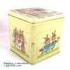 Bristol Ware Tin Box English Storybook Rabbits 6 1