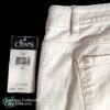 Chaps Denim White Capri Jeans Slimming Fit Size 12 6
