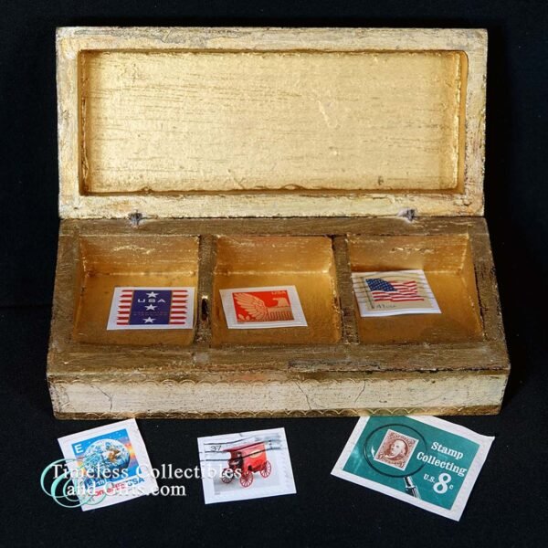 Gilded Vintage Trinket Box 6