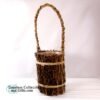 Japanese Ikibana Woven Twig Basket 5 1