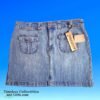 JeanStar Jean Skirt Indigo Denim Stretch 5 Pockets Size 14 1