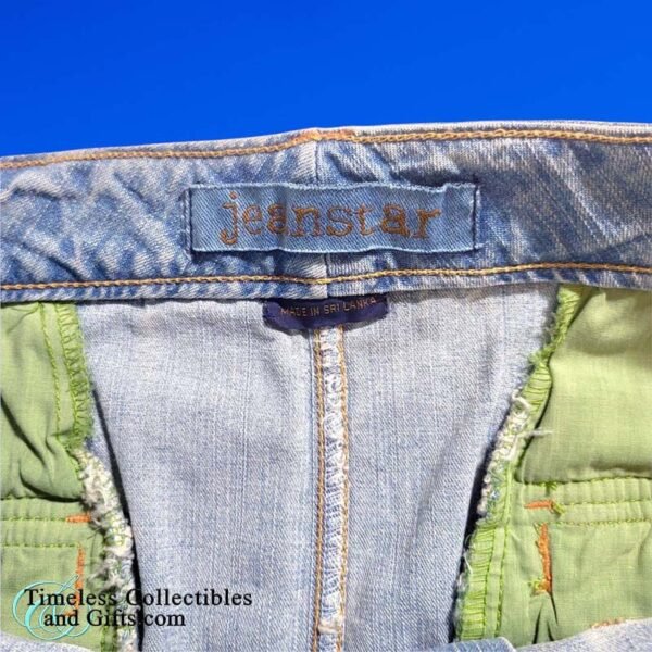 JeanStar Jean Skirt Indigo Denim Stretch 5 Pockets Size 14 9