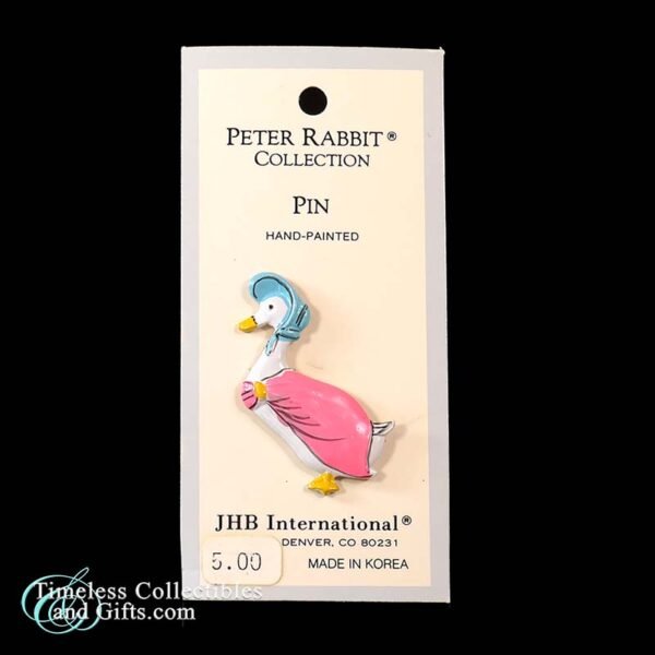 Jemima Puddle Duck Peter Rabbit Collection Pin 1 copy