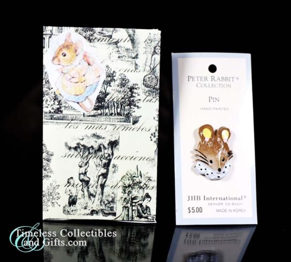 Lady Mouse Peter Rabbit Pin Collection 3