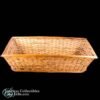 Ledge Basket Bamboo Wicker Rattan 22 Inch 1
