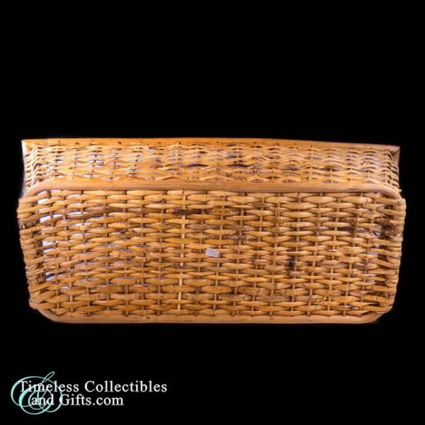 Ledge Basket Bamboo Wicker Rattan 22 Inch 9