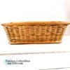 Ledge Basket Natural Bamboo Woven Reed Rattan 15 7