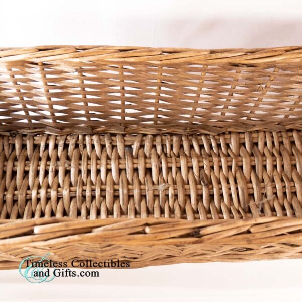 Ledge Basket Weave Rattan Wicker 24in 4