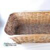 Ledge Basket Whitewash Bamboo Woven Rattan 24 Inch 2