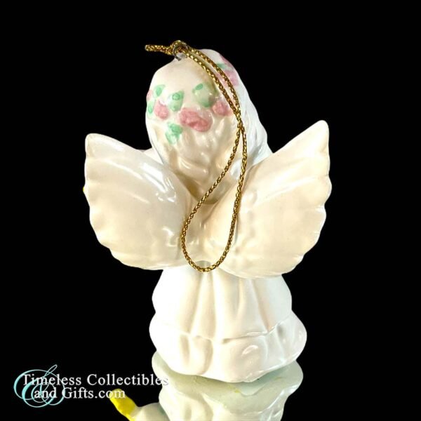 Midwest Porcelain Angel with Yellow Violin 2
