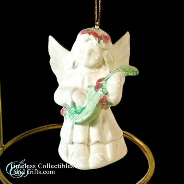 Midwest White Porcelain Angel with Lute 5 copy