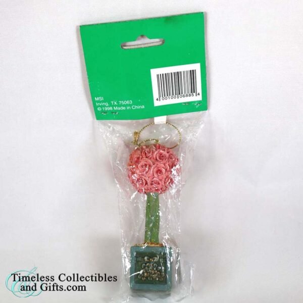 Miniature Rose Flower Topiary Trees Christmas Collection 4