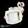 Porcelain Double Swan Trinket Box 10