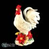 Porcelain Red White Rooster 1 copy
