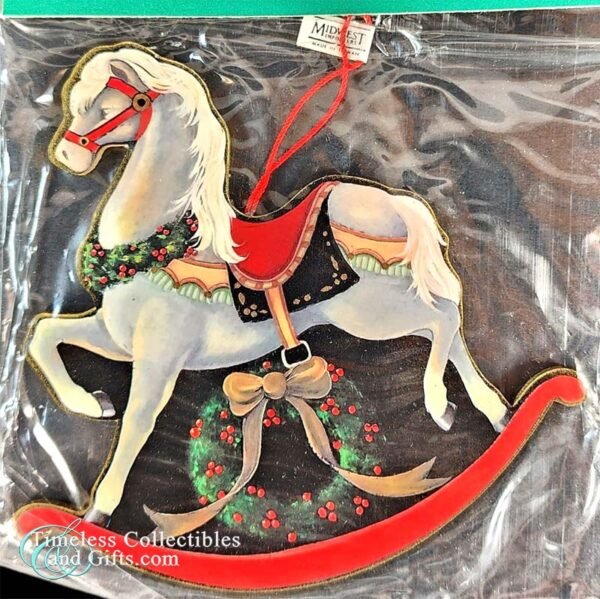 Rocking Horse Christmas Ornament 2 copy