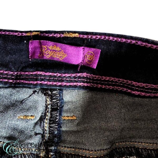 Royalty Essential Skinny Petite Denim Jeans Dark Rinse 12P 6