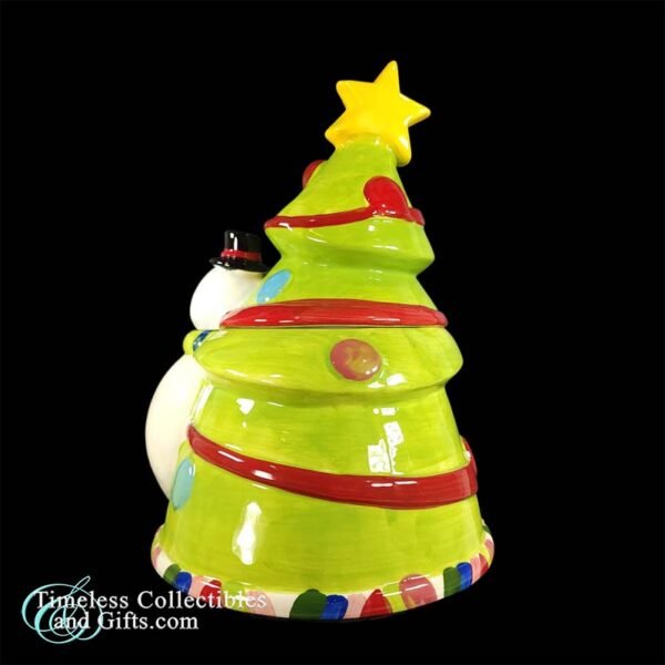 Santa Frosty Snowman Cookie Jar 4 copy