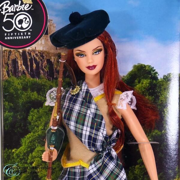 Scotland Barbie Doll 50th Anniversary Dolls of the World 1 1
