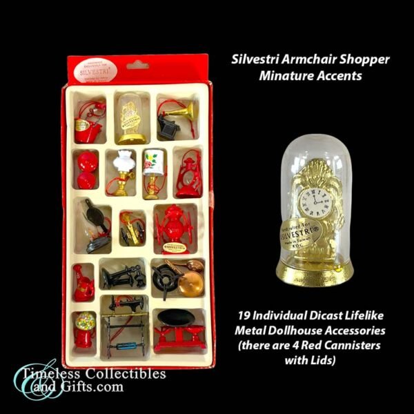 Silvestri Armchair Shopper Dollhouse Miniatures 1