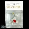 Silvestri Glass Frosted Parrot with Rose Ornament 1 copy