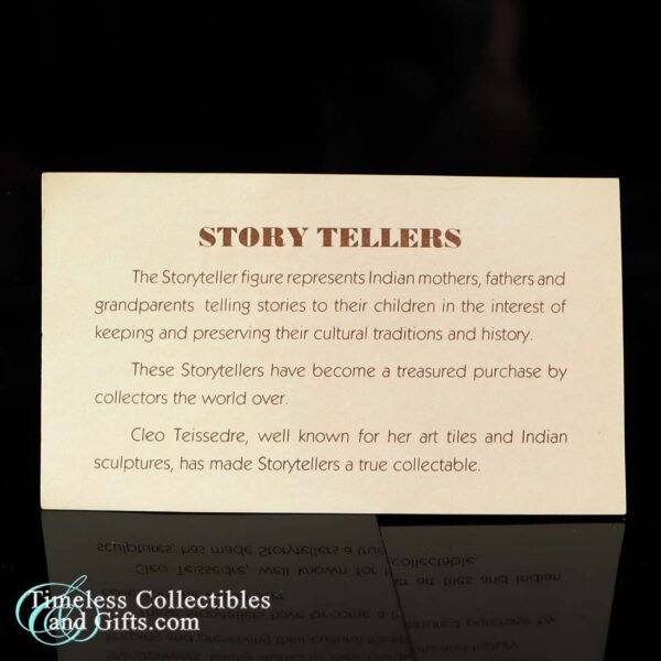 Story Tellers Information Card Cleo Teissedre 1a 1