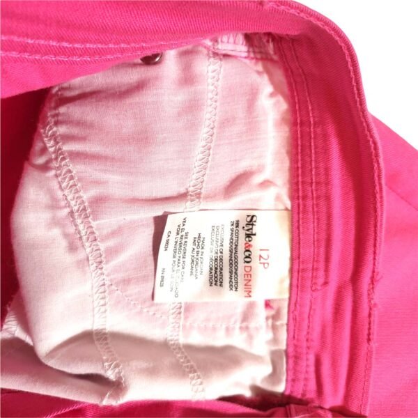 Style Co PInk Denim Jeans 6