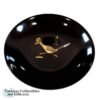 Vintage 1960s Couroc of Monterey Black Resin Inlaid Roadrunner Small Bowl 4