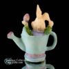Vintage Norcross Easter Bunny in Watering Can 4