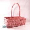 Whitewash Rose Handle Custom Basket 2