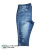 d.Jeans Embroided Floral Design Denim Capri Jeans 14P 3