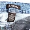 d.Jeans Embroided Floral Design Denim Capri Jeans 14P 7