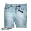 d.Jeans New York Light Blue Modern Fit Roll Cuff Bermuda Jeans 12P 1