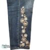 d.Jeans Petite New York Modern Fit Floral Embroidered Design Denim Jeans 12P 3