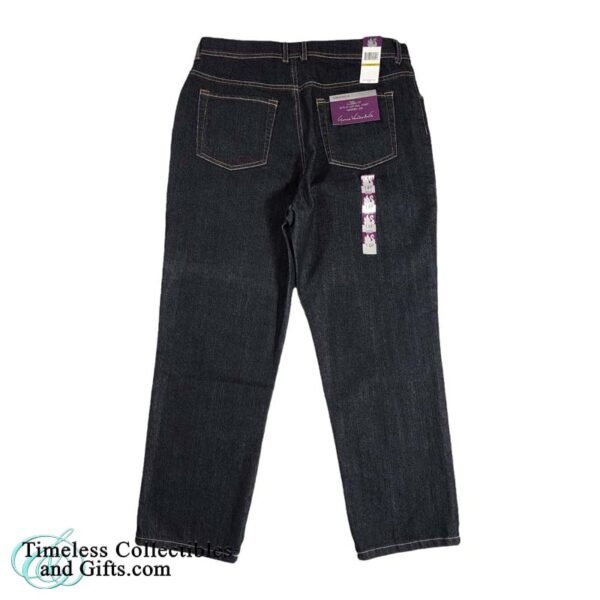 d.jeans Super Dark Rinse Denim Jeans High Waist Ankle 12 1