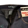d.jeans Super Dark Rinse Denim Jeans High Waist Ankle 12 5