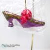 1621 Pacific Rim High Heel Pink Lavender Gold Shoe Ornament 2