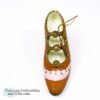 1622 Pacific Rim High Heel Pink Taupe Shoe Ornament 10